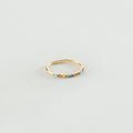 Bague fine BELOVED - Multicolore / Doré - 1