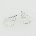 Boucles d'oreilles pendantes CASSINI - Argenté - 1