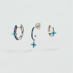 Set de boucles d'oreilles BELOVED MIX & MATCH - Multicolore / Argenté - 1