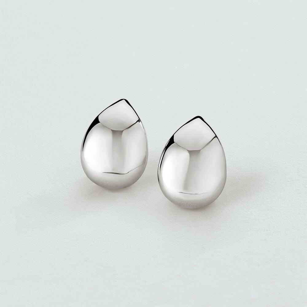 Boucles d'oreilles pendantes DANAE - Argenté - 1
