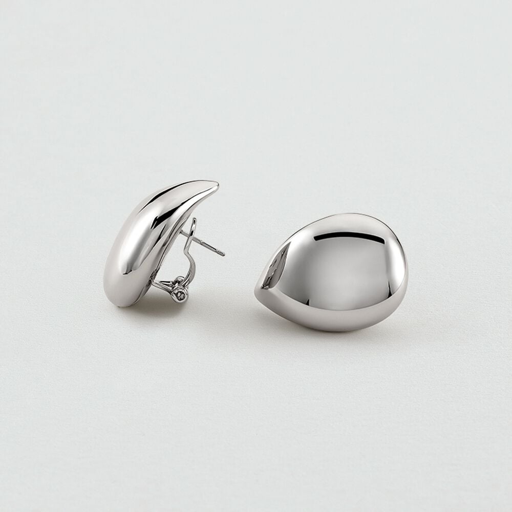 Boucles d'oreilles pendantes DANAE - Argenté - 2