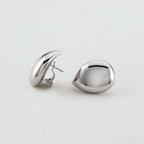 Boucles d'oreilles pendantes DANAE - Argenté - 2