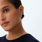 Boucles d'oreilles clips CRÉOLES PISTON - Argenté - 2
