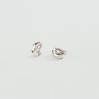 Boucles d'oreilles clips CRÉOLES - Argenté - 1