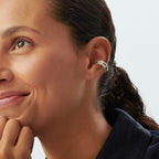 Earcuff MARIA POMBO - Argenté - 2