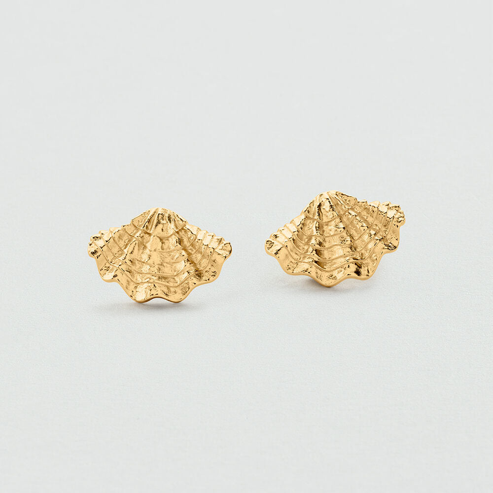 Boucles d'oreilles pendantes CALYPSO - Doré - 1