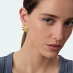 Boucles d'oreilles pendantes CALYPSO - Doré - 2