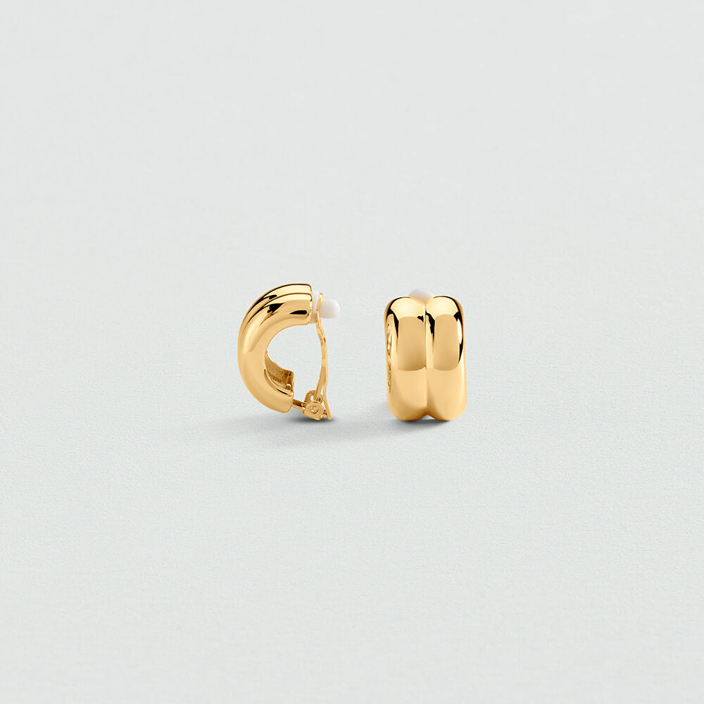 Boucles d'oreilles clips TURENNE - Doré - 2