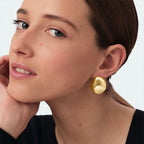 Boucles d'oreilles pendantes ODYSSÉE - Doré - 2