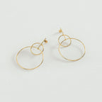 Boucles d'oreilles pendantes CASSINI - Doré - 1