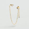 Earcuff MIX & MATCH - Cristal / Doré - 1