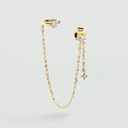 Earcuff MIX & MATCH - Cristal / Doré - 1