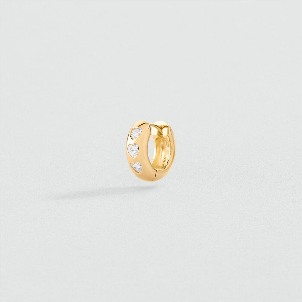 Créole à l'unité MIX & MATCH - Dore/cristal - 1