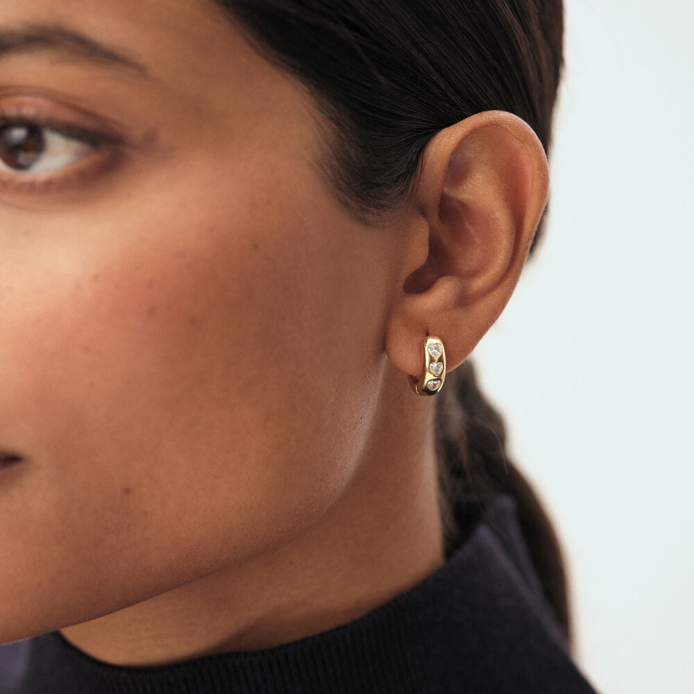 Créole à l'unité MIX & MATCH - Dore/cristal - 2