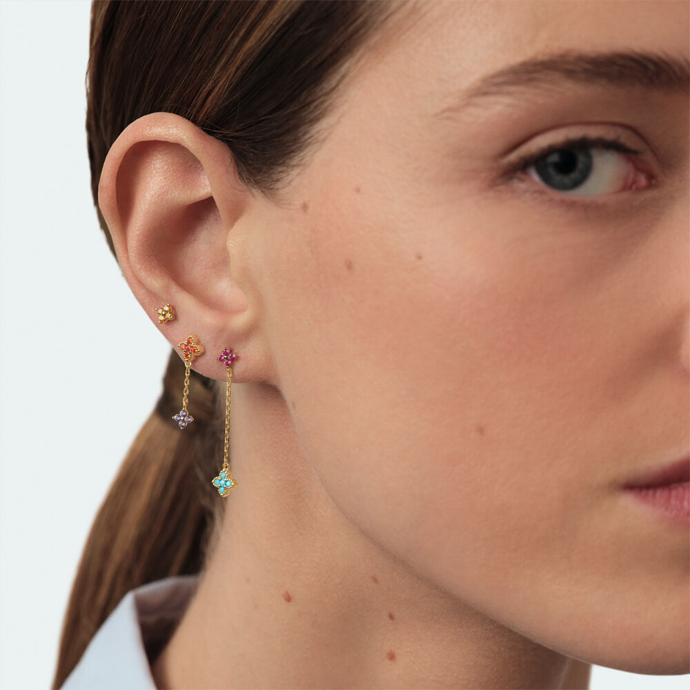 Set de boucles d'oreilles BELOVED MIX & MATCH - Multicolore / Doré - 2