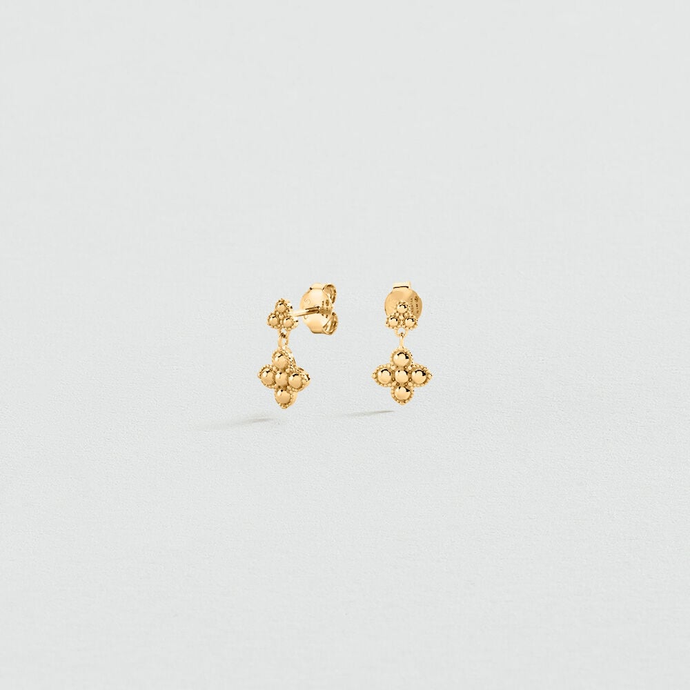 Boucles d'oreilles pendantes BELOVED - Doré - 1