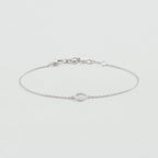 Bracelet souple RONDOU - Cristal / Argenté - 2