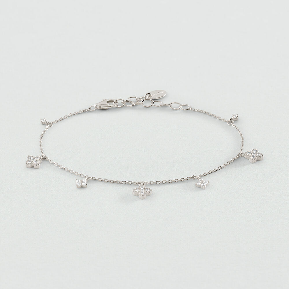 Bracelet souple BELOVED - Cristal / Argenté - 1