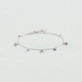 Bracelet souple BELOVED - Multicolore / Argenté - 1