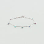 Bracelet souple BELOVED - Multicolore / Argenté - 1