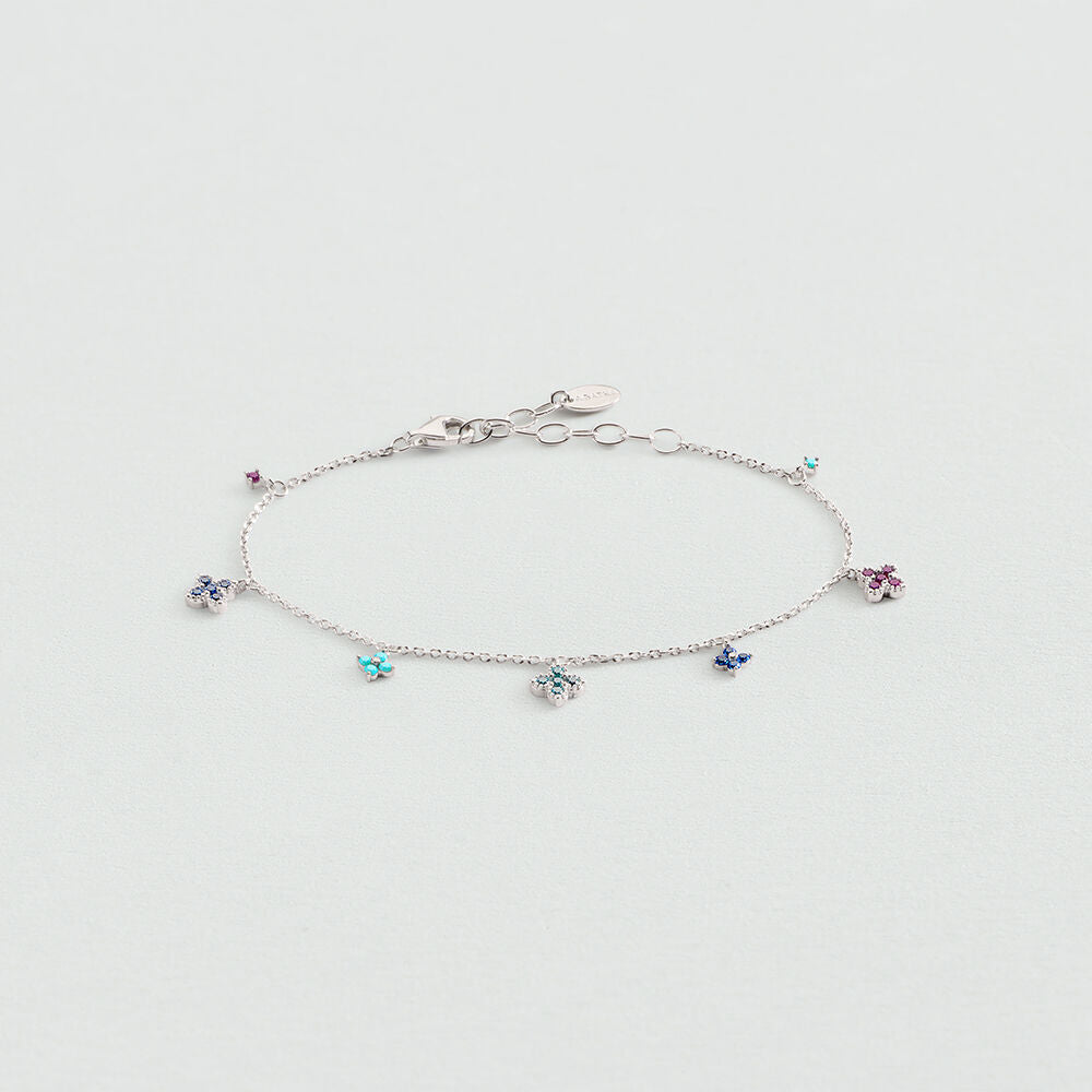Bracelet souple BELOVED - Multicolore / Argenté - 1