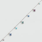 Bracelet souple BELOVED - Multicolore / Argenté - 2