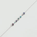 Bracelet souple BELOVED - Multicolore / Argenté - 1