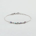 Bracelet souple BELOVED - Multicolore / Argenté - 2