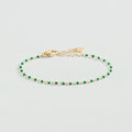 Bracelet souple SMARTY - Vert / Doré - 1