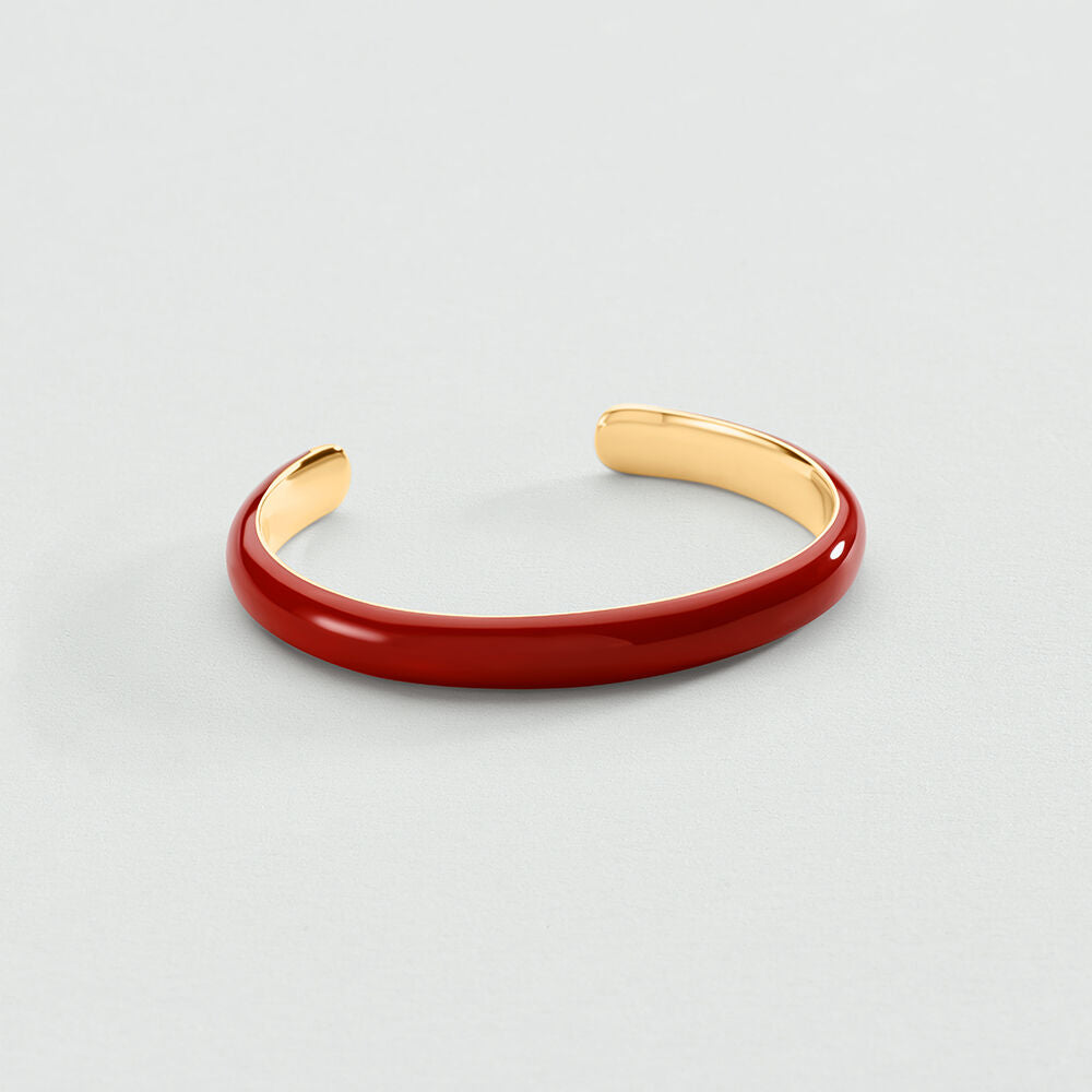 Jonc LEO - Rouge / Doré - 1