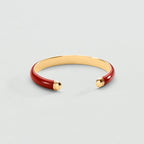 Jonc LEO - Rouge / Doré - 2