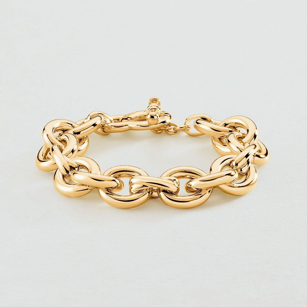 Bracelet souple XOXO - Doré - 1