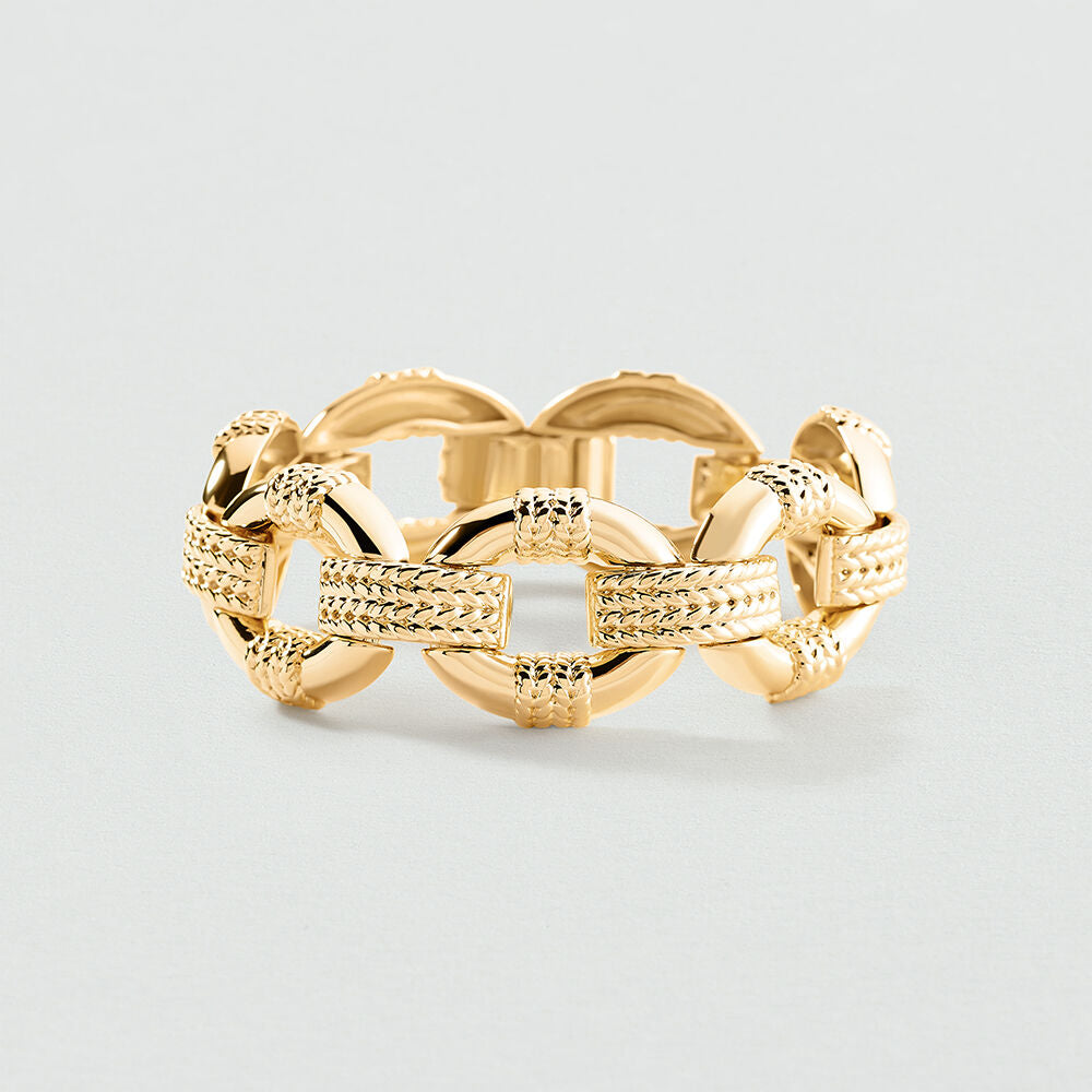 Bracelet souple TUILERIE - Doré - 1