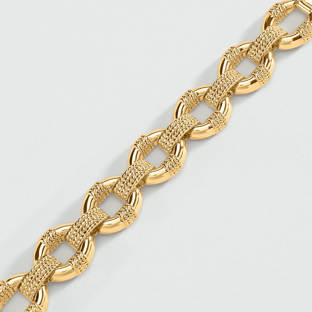 Bracelet souple TUILERIE - Doré - 2