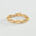 Bracelet souple HAUSSMANN - Doré - 1
