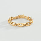 Bracelet souple HAUSSMANN - Doré - 1