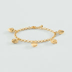 Bracelet souple SACRÉ CŒUR - Doré - 1