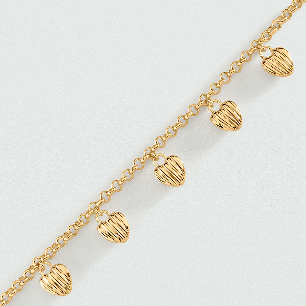 Bracelet souple SACRÉ CŒUR - Doré - 2