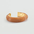 Jonc MADELEINE - Marron / Doré - 1