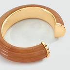 Jonc MADELEINE - Marron / Doré - 2