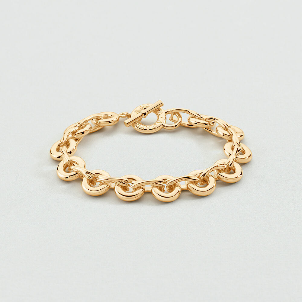 Bracelet souple RIVOLI - Doré - 1