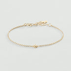 Bracelet souple OURSE - Cristal / Doré - 2