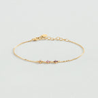 Bracelet souple BELOVED - Rose / Doré - 2