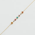 Bracelet souple BELOVED - Multicolore / Doré - 1