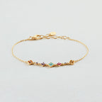 Bracelet souple BELOVED - Multicolore / Doré - 2