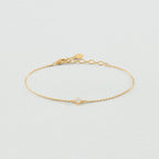Bracelet souple BELOVED - Cristal / Doré - 1