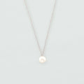 Collier court PERLYS - Perle / Argenté - 1