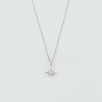 Collier court OURSE - Cristal / Argenté - 1