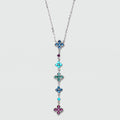 Collier court BELOVED - Multicolore / Argenté - 1