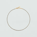 Collier court SMARTY - Noir / Doré - 2